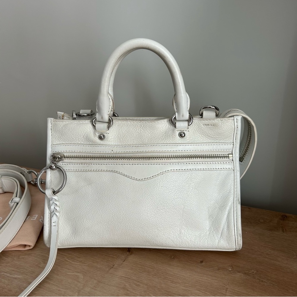 Rebecca Minkoff Bedford Satchel in White